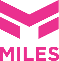 Miles Electric Skateboards Logo Pink
